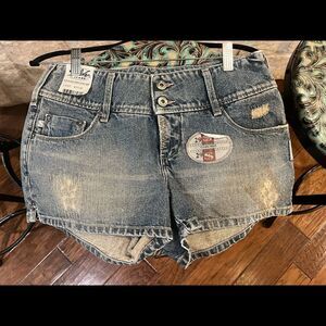 Silver Cozumel jean shorts NWT